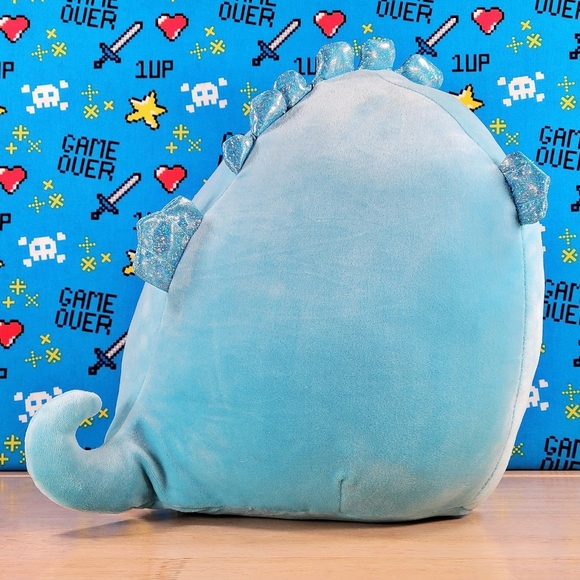 Squishmallow DeeDee the Blue Seahorse 11" Ultrasoft Stuffed Sealife Plush NWT - Picture 3 of 12